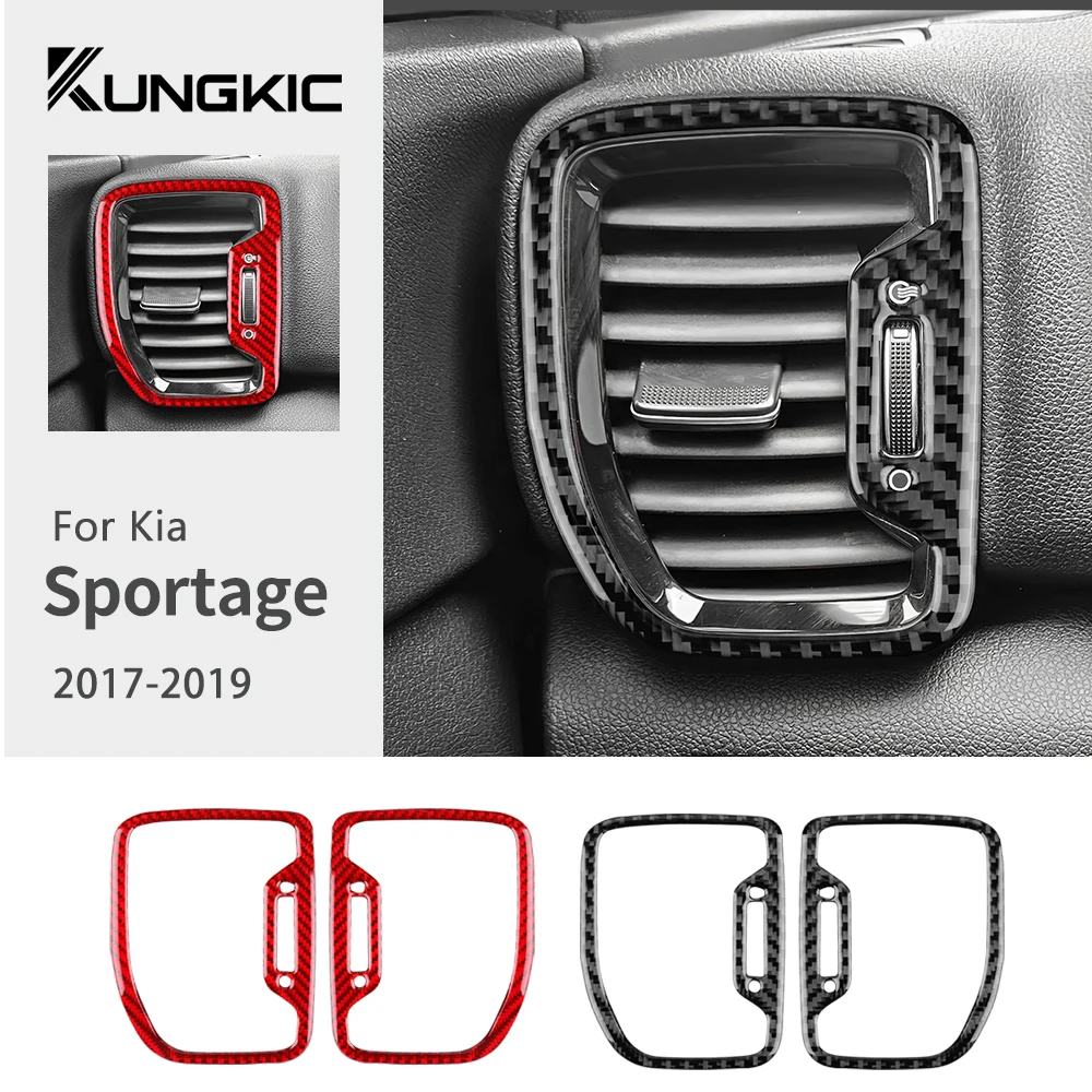 Enhance Your Kia Sportage Interior with Durable Carbon Fiber Trim Accents