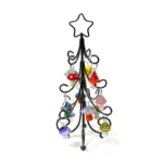 Enhance Holiday Decor with Colorful Mini Mushroom Ornaments for Christmas Trees