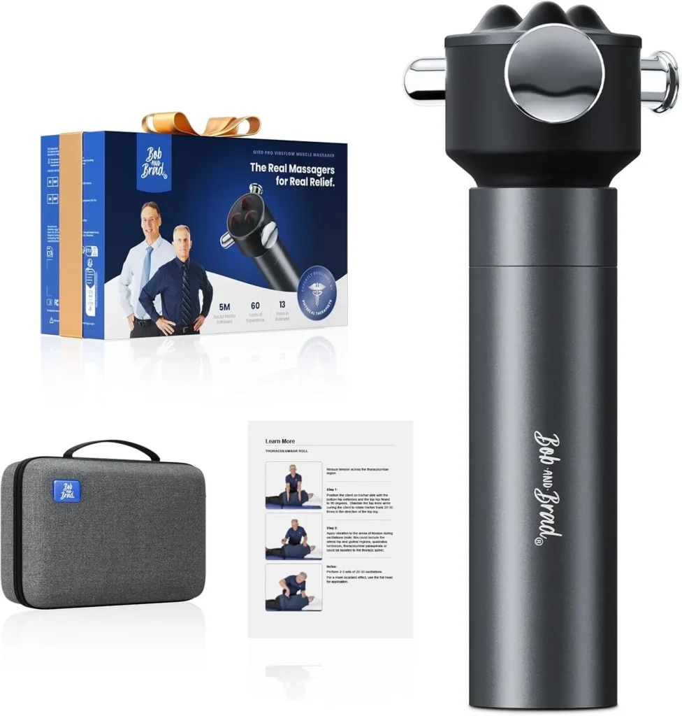 Experience Lasting Relief with VibeFlow Deep Tissue Massager for Pain&nbsp;