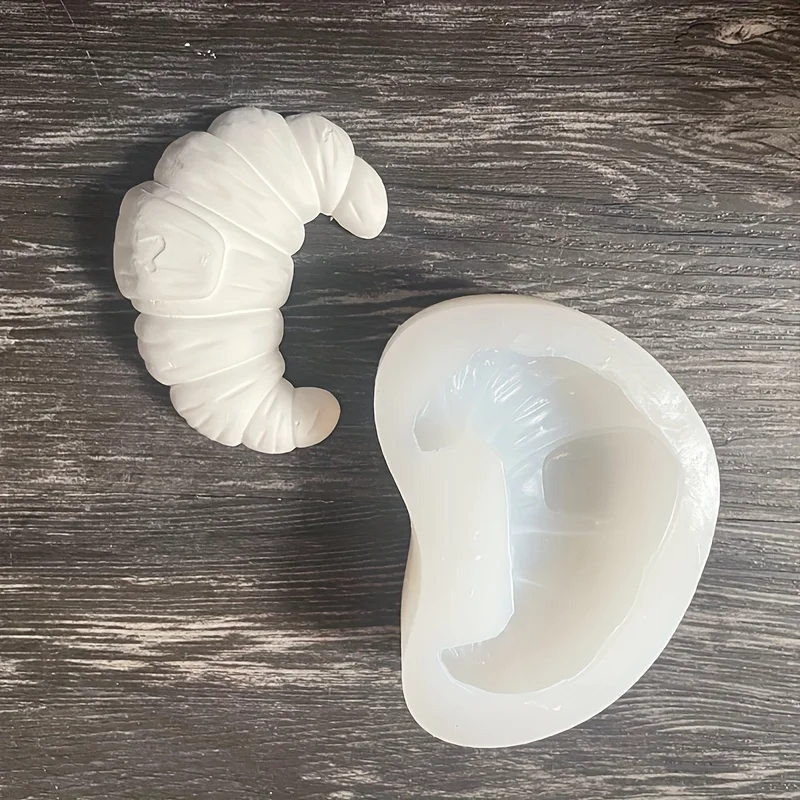 Versatile Silicone Mold for Perfect Croissants, Chocolates, and Candle Designs