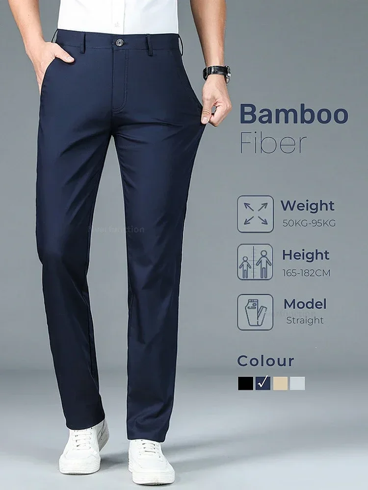 Top Breathable Bamboo Fiber Pants for Men Combining Style and Comfort