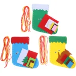 Create Festive Holiday Stockings Together with This Fun DIY Craft Kit