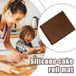 Discover the Ultimate Silicone Baking Mat for Effortless Cake Rolling and Cleanup