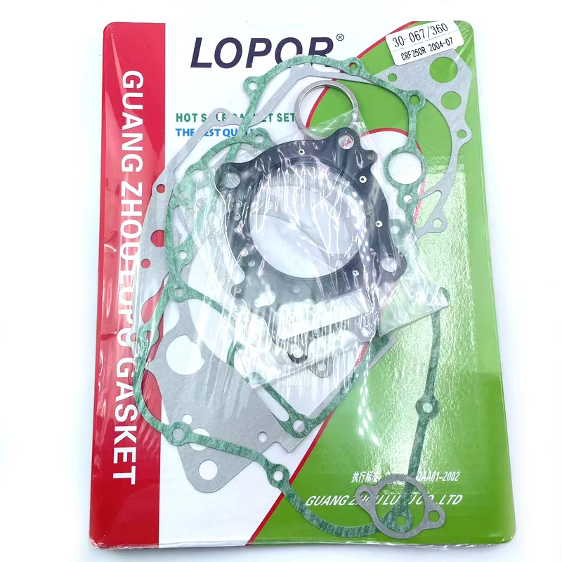Complete Gasket Kit for CRF250 Engines to Boost Performance and Reliability