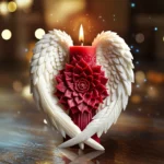 Create Stunning Angel Wing Candles with This Easy-to-Use Silicone Mold