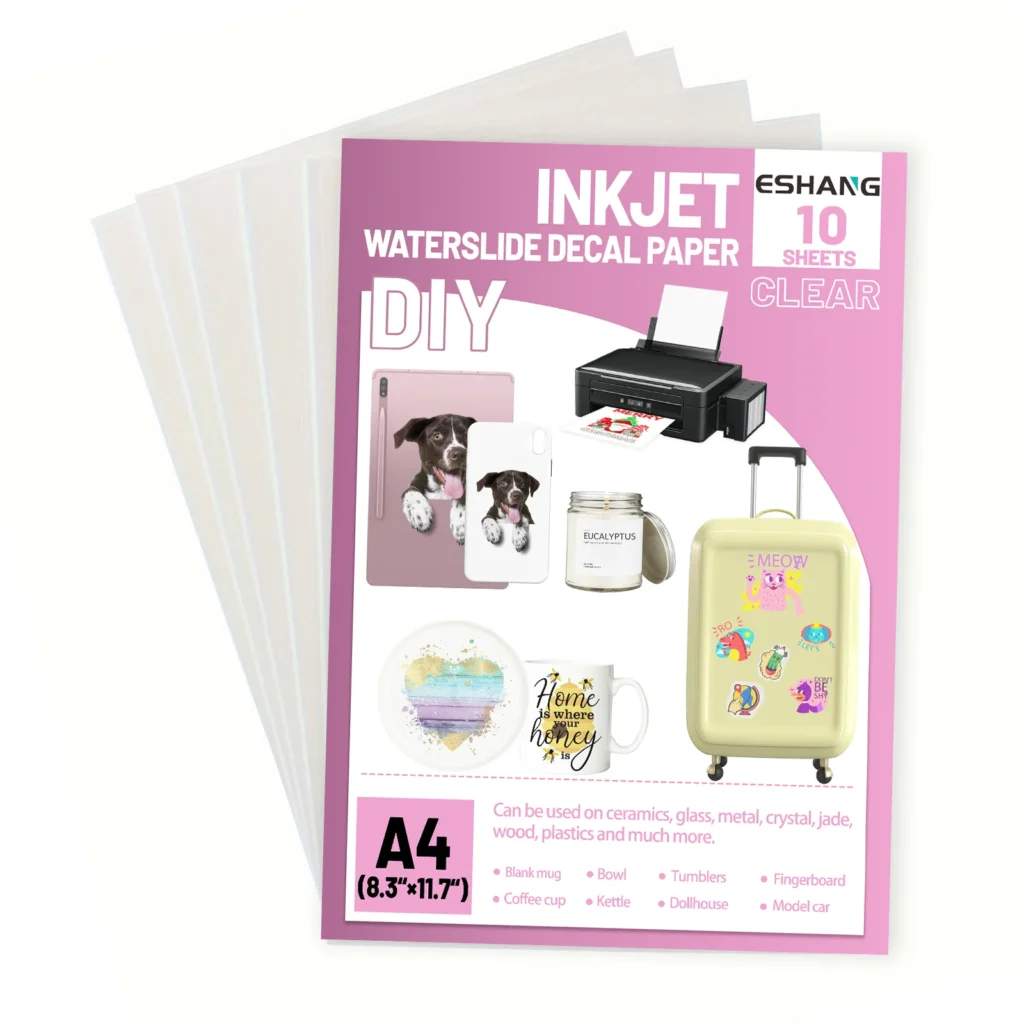 Top Clear Waterslide Decal Paper for Inkjet and Laser Printers Review