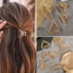 Effortless Style with Durable Gold Hair Claw Clips for Everyday Use